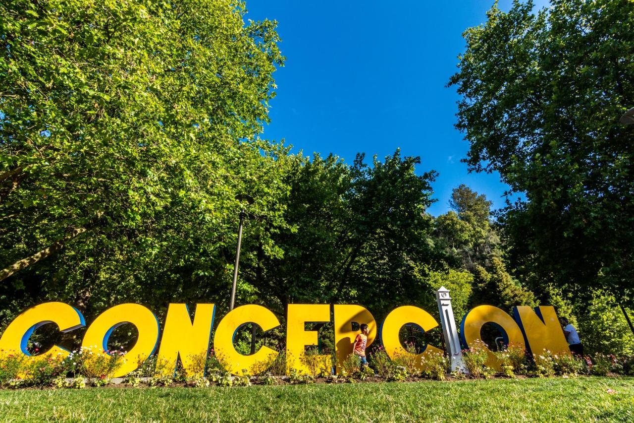 Mds Hotel Concepcion Exterior photo The "Concession" sign at the entrance of the park